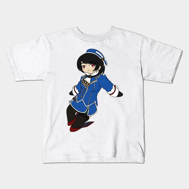 Heavy Cruiser Takao Kids T-Shirt by amarysdesigns